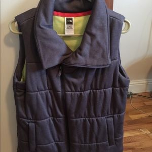Women’s North Face puffy vest.